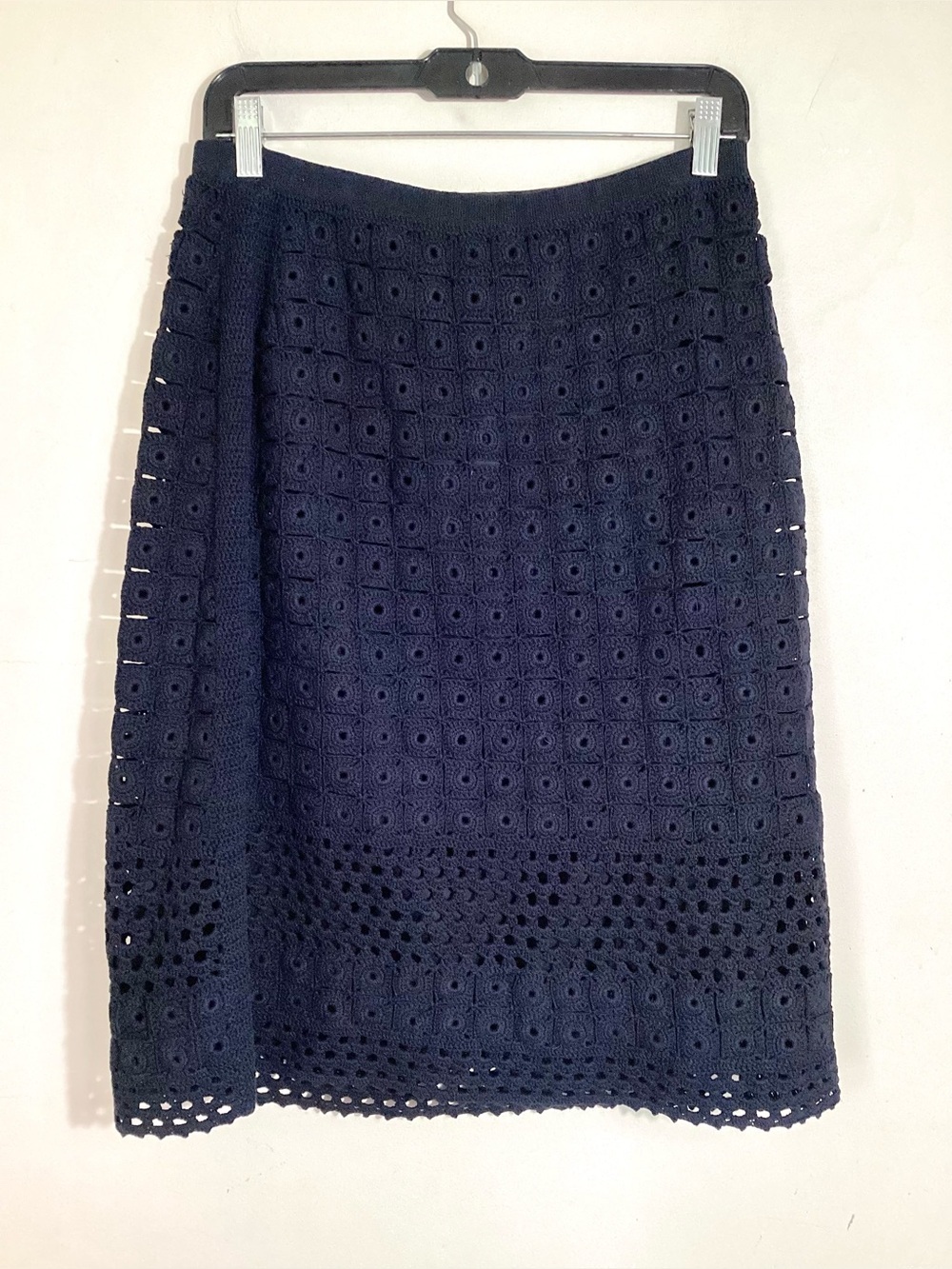 Talbots Collection Crochet Eyelet Lace Skirt Size M - Picture 9 of 16